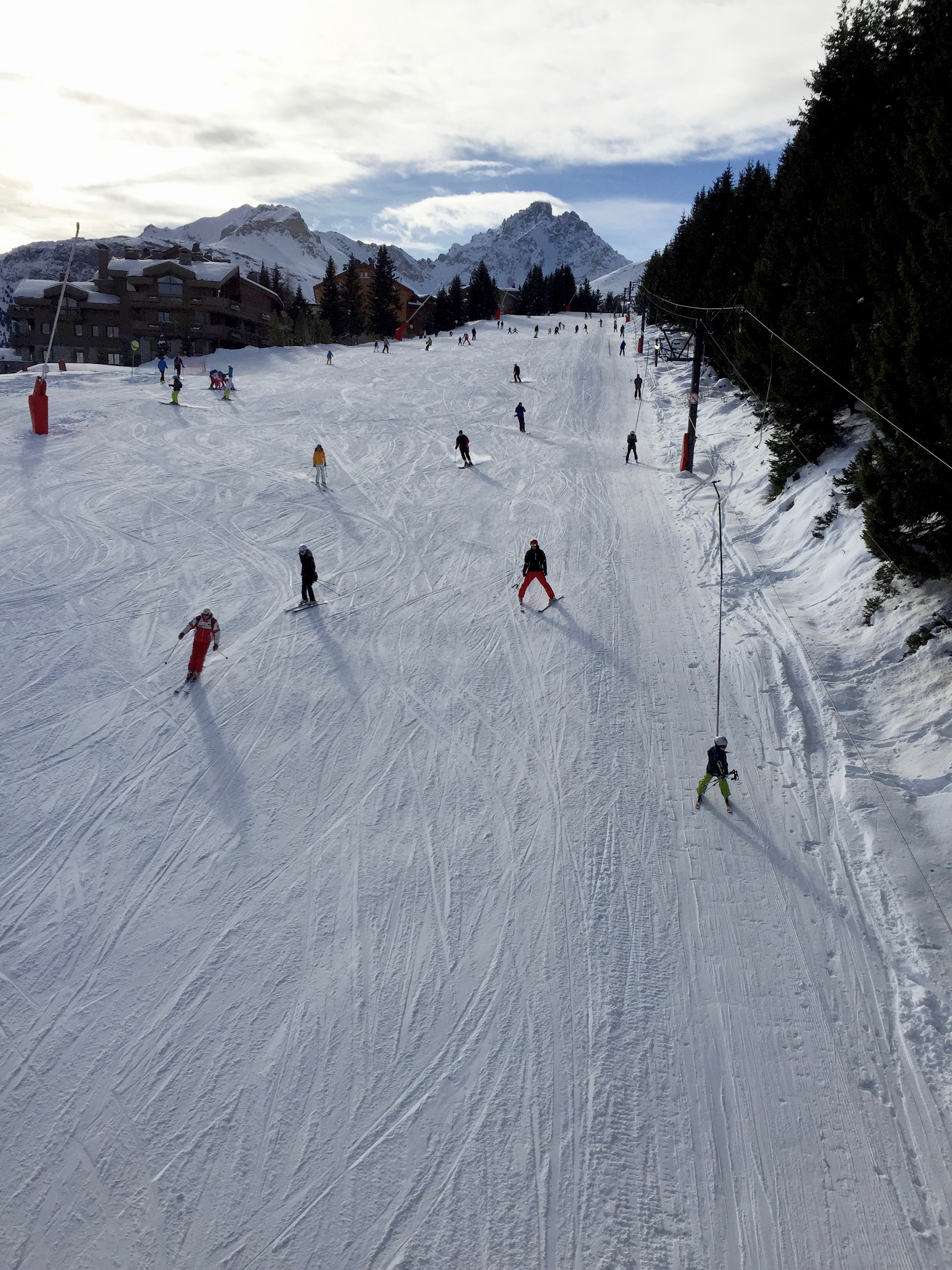 skiing france