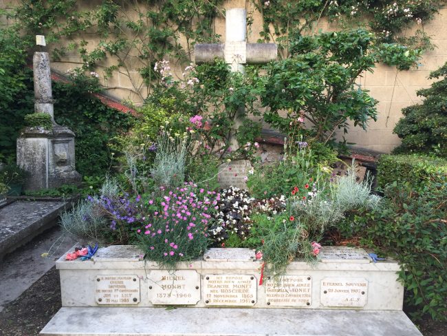 monet's grave, giverny