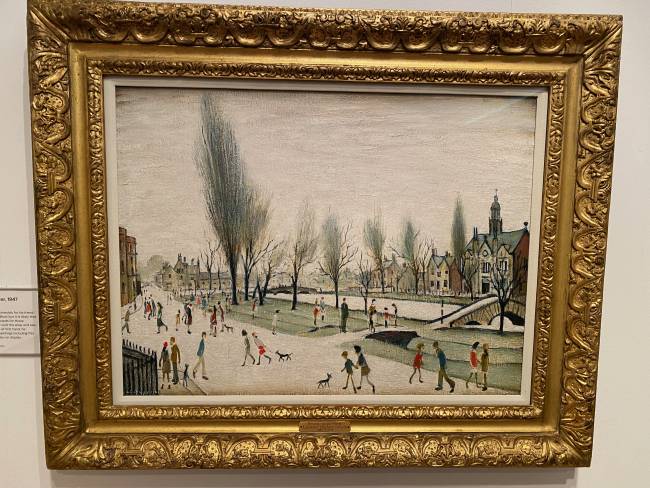 Bourton-on-the-water 1947 LS Lowry