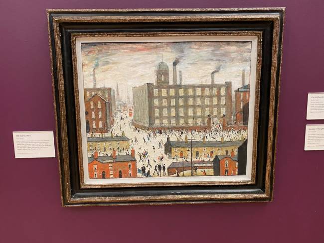 Mill Scene 1953, LS Lowry